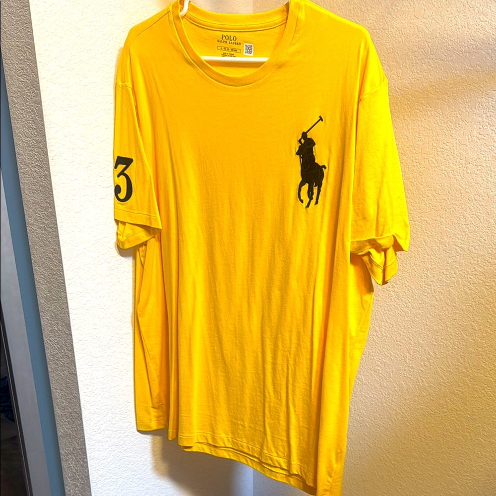 Ralph Lauren Yellow Short Sleeve Tee